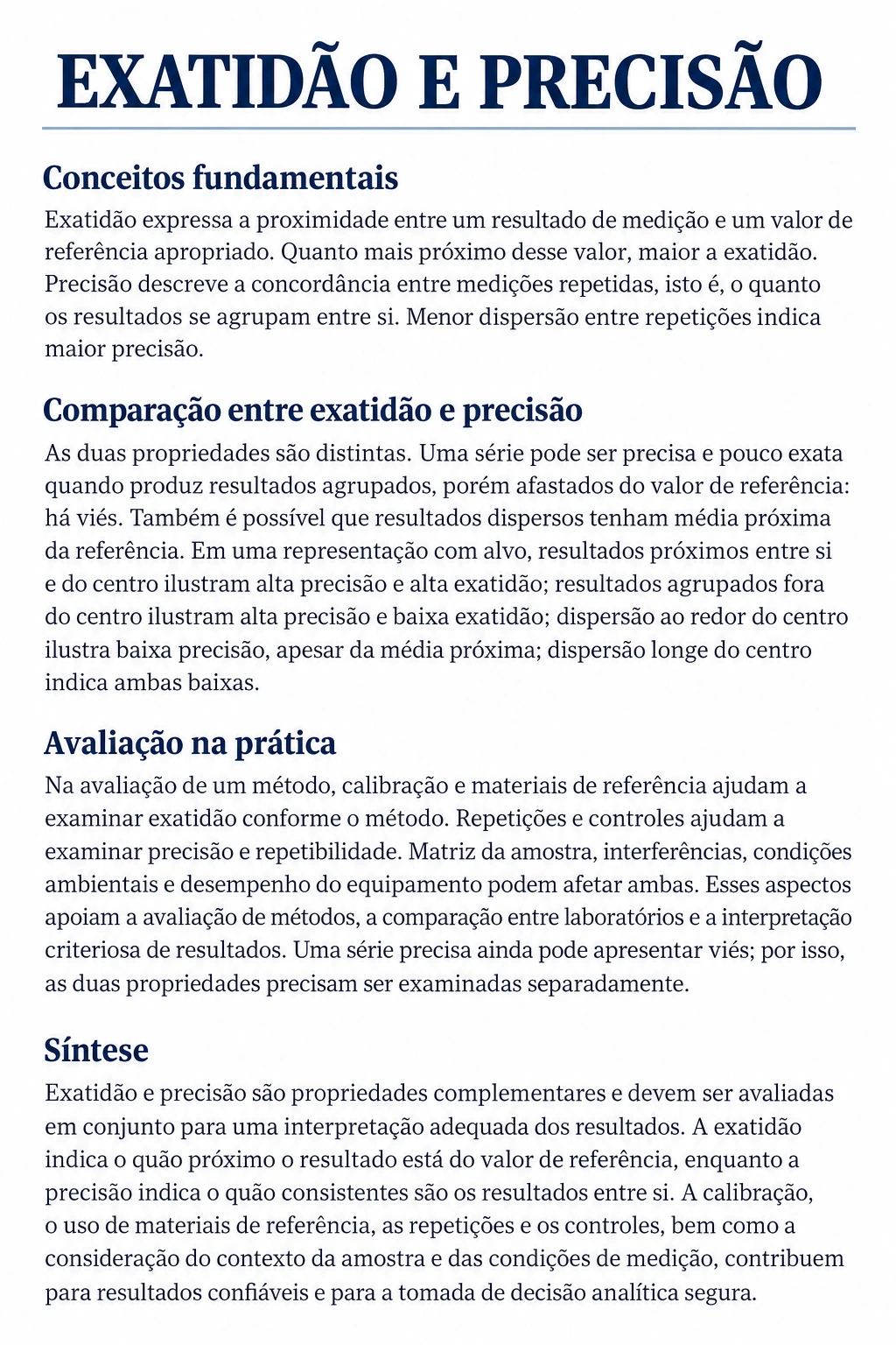 Apresentação em texto.